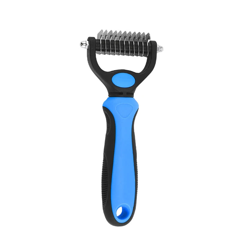 Professional Pet Deshedding Brush β Hair & Knot Remover for Dogs & Cats