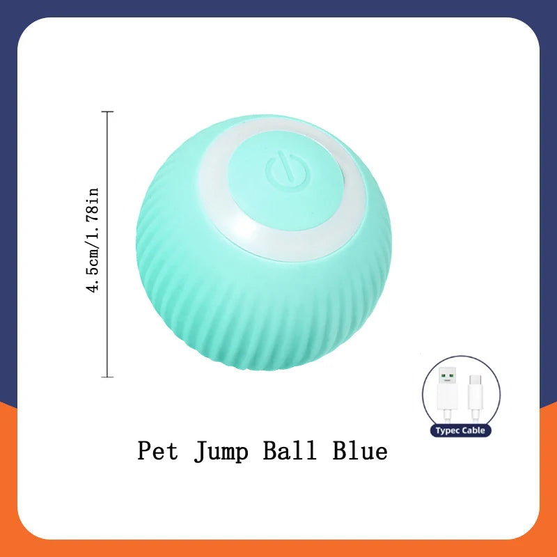 Automatic Smart Dog Toy Ball – Interactive & Motion-Activated Pet Toy