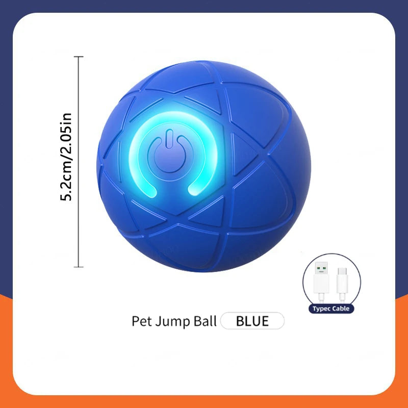 Automatic Smart Dog Toy Ball – Interactive & Motion-Activated Pet Toy