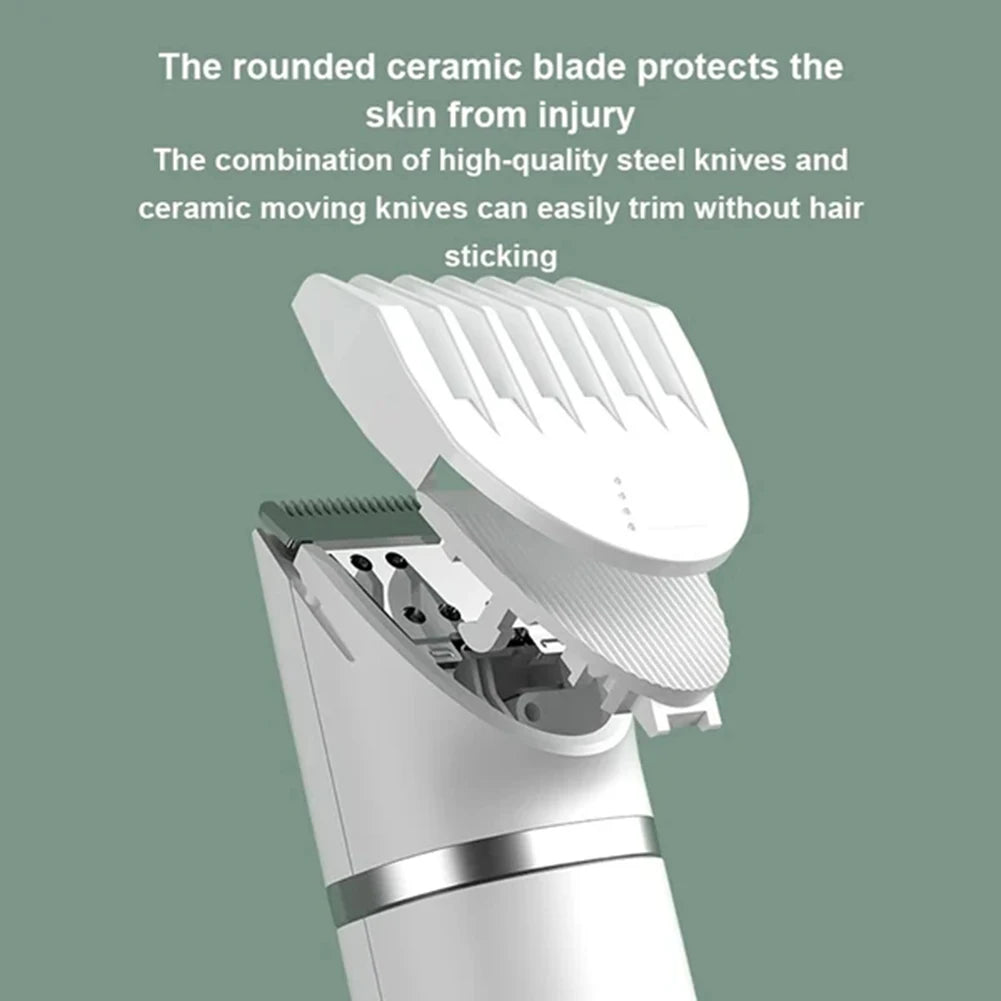 Professional 4-in-1 Cordless Pet Grooming Kit – Clippers & Nail Trimmer