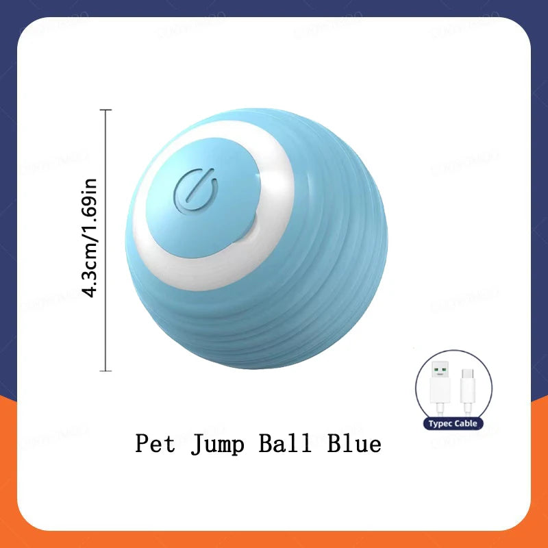 Automatic Smart Dog Toy Ball – Interactive & Motion-Activated Pet Toy