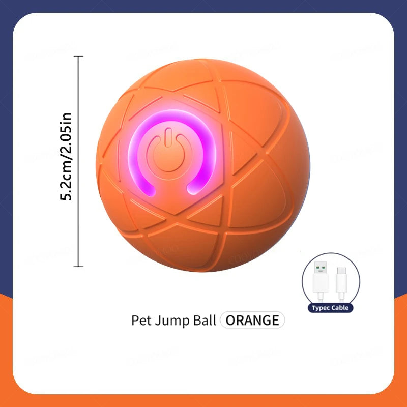 Automatic Smart Dog Toy Ball – Interactive & Motion-Activated Pet Toy