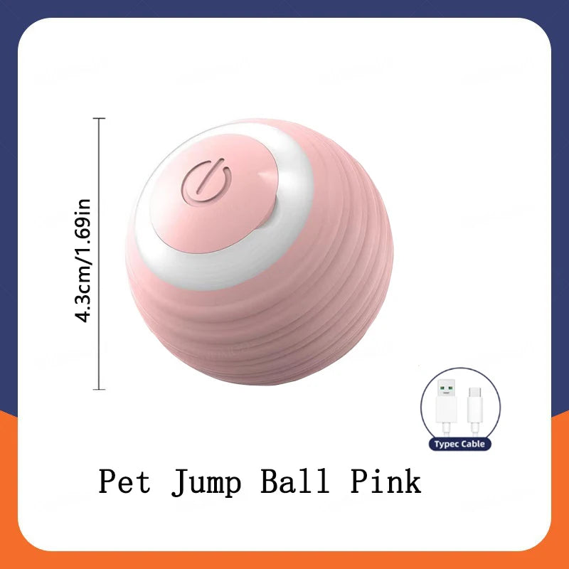 Automatic Smart Dog Toy Ball – Interactive & Motion-Activated Pet Toy