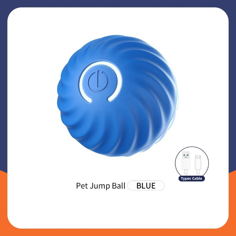 Automatic Smart Dog Toy Ball – Interactive & Motion-Activated Pet Toy