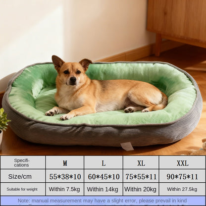 Luxury Orthopedic Dog Bed – Washable All-Season Pet Sofa for Dogs & Cats