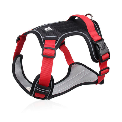 No-Pull Dog Chest Harness – Shock-Absorbing & Breathable Vest for Small Medium and Large Dogs